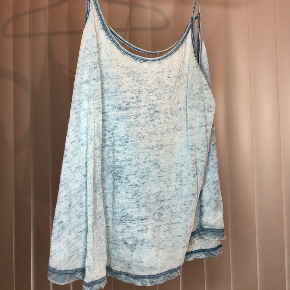 Blue tank
